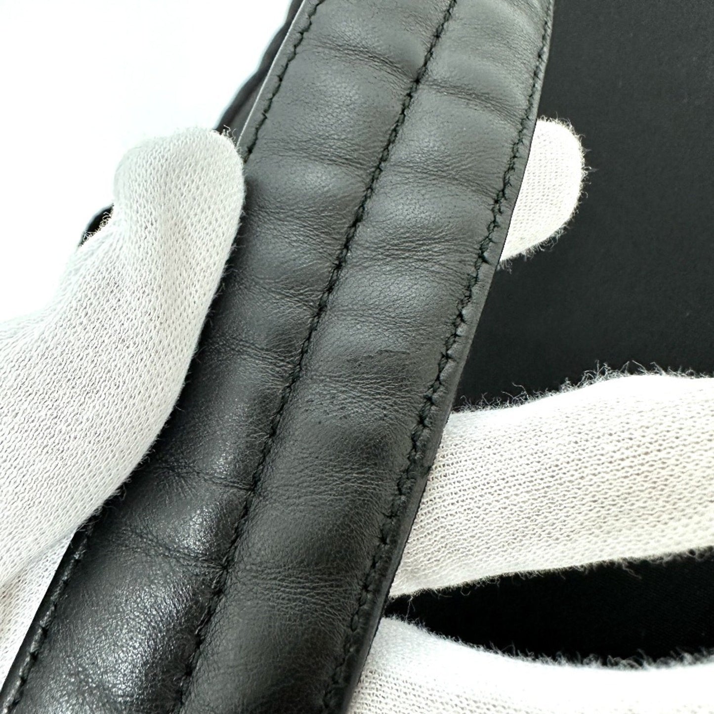 Gucci Black Canvas Backpack
