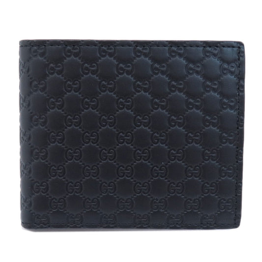 Gucci Black Leather Wallet (Bi-Fold) ()