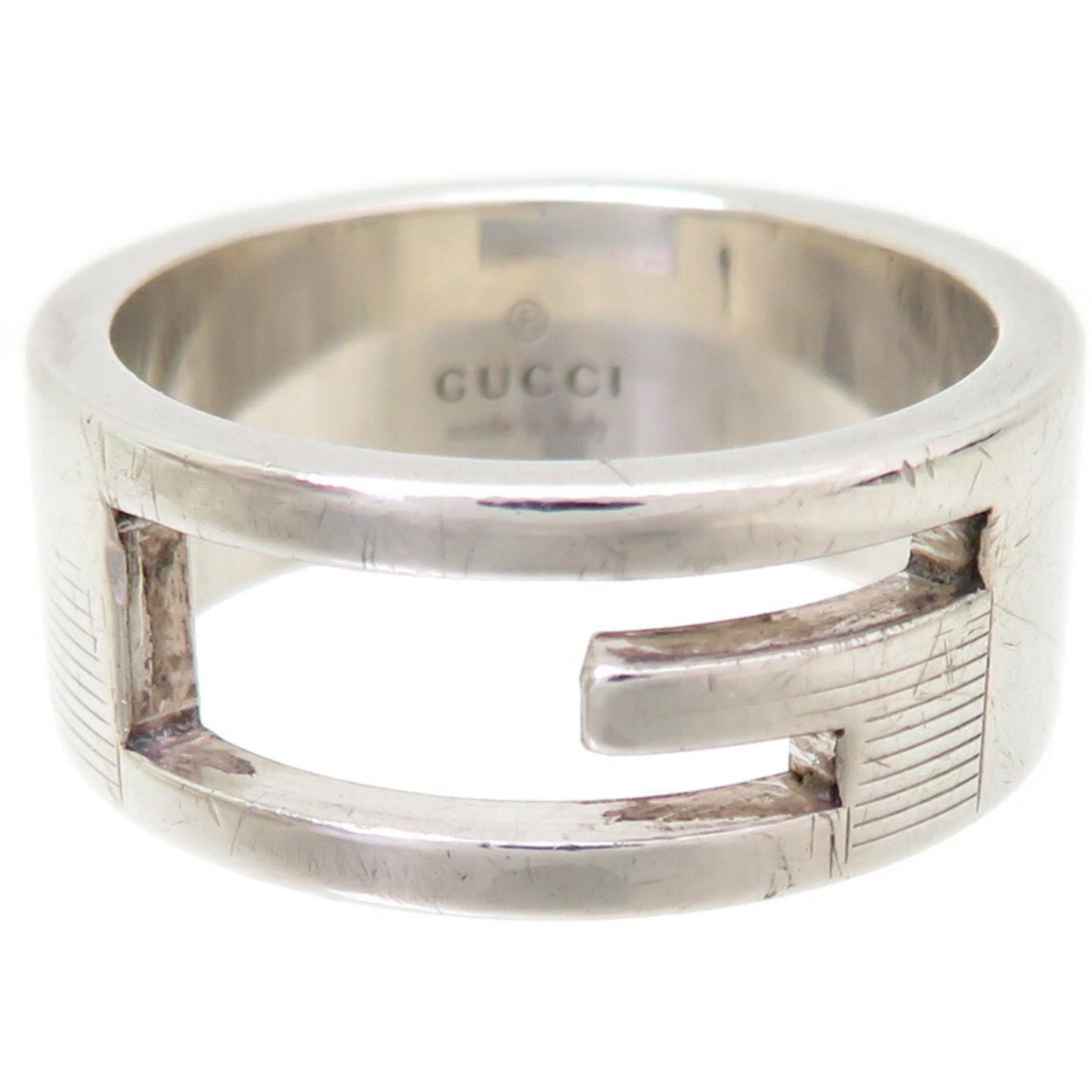Gucci Silver Silver 925 Band Ring