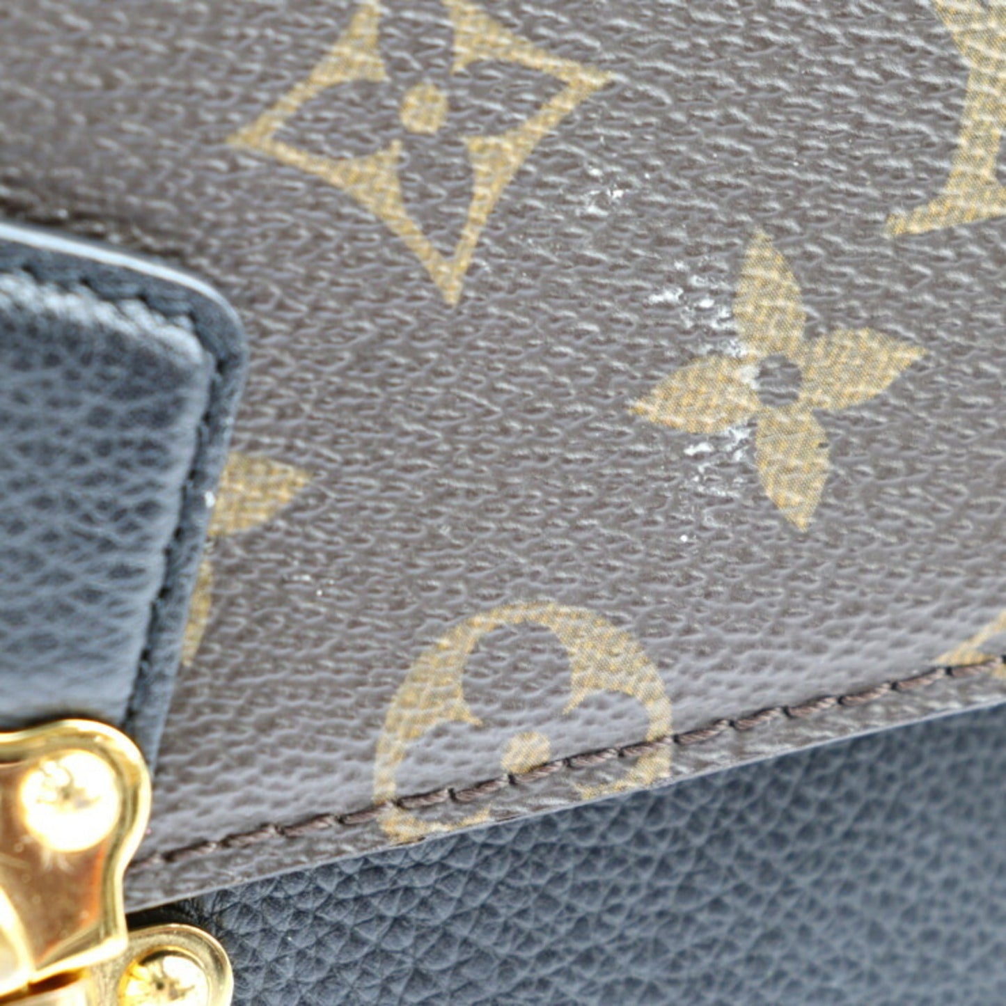 Louis Vuitton Monogram Black Brown Monogram Monogram Shoulder Bag
