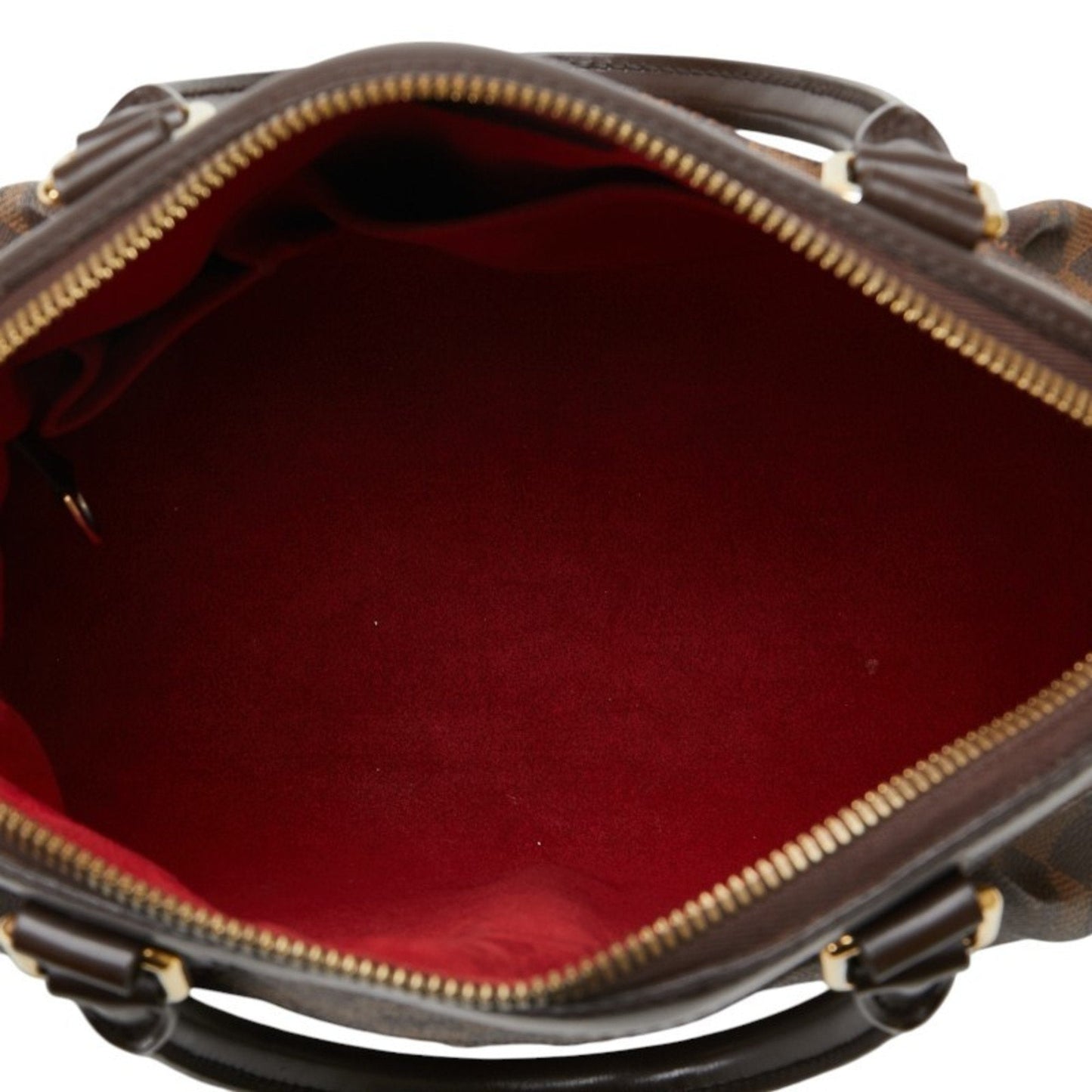Louis Vuitton Brown Pvc Leather Handbag Shoulder Bag