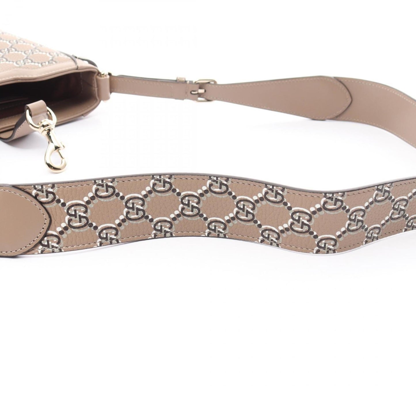 Gucci Beige Leather Shoulder Bag