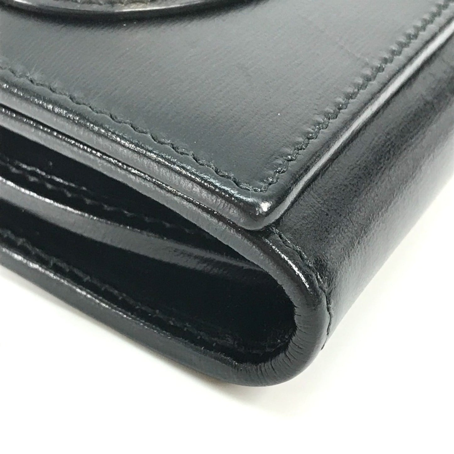 Gucci Black Leather Wallet (Bi-Fold)
