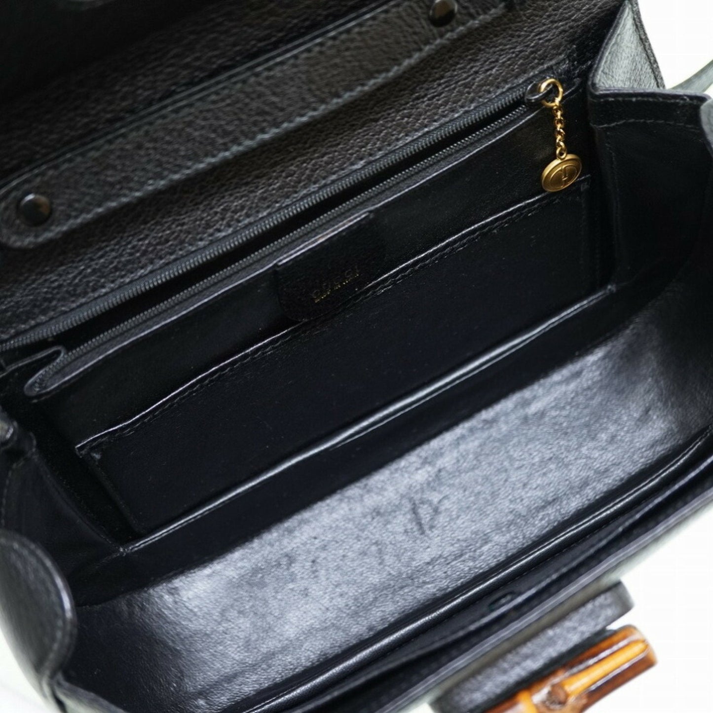 Gucci Black Leather Handbag
