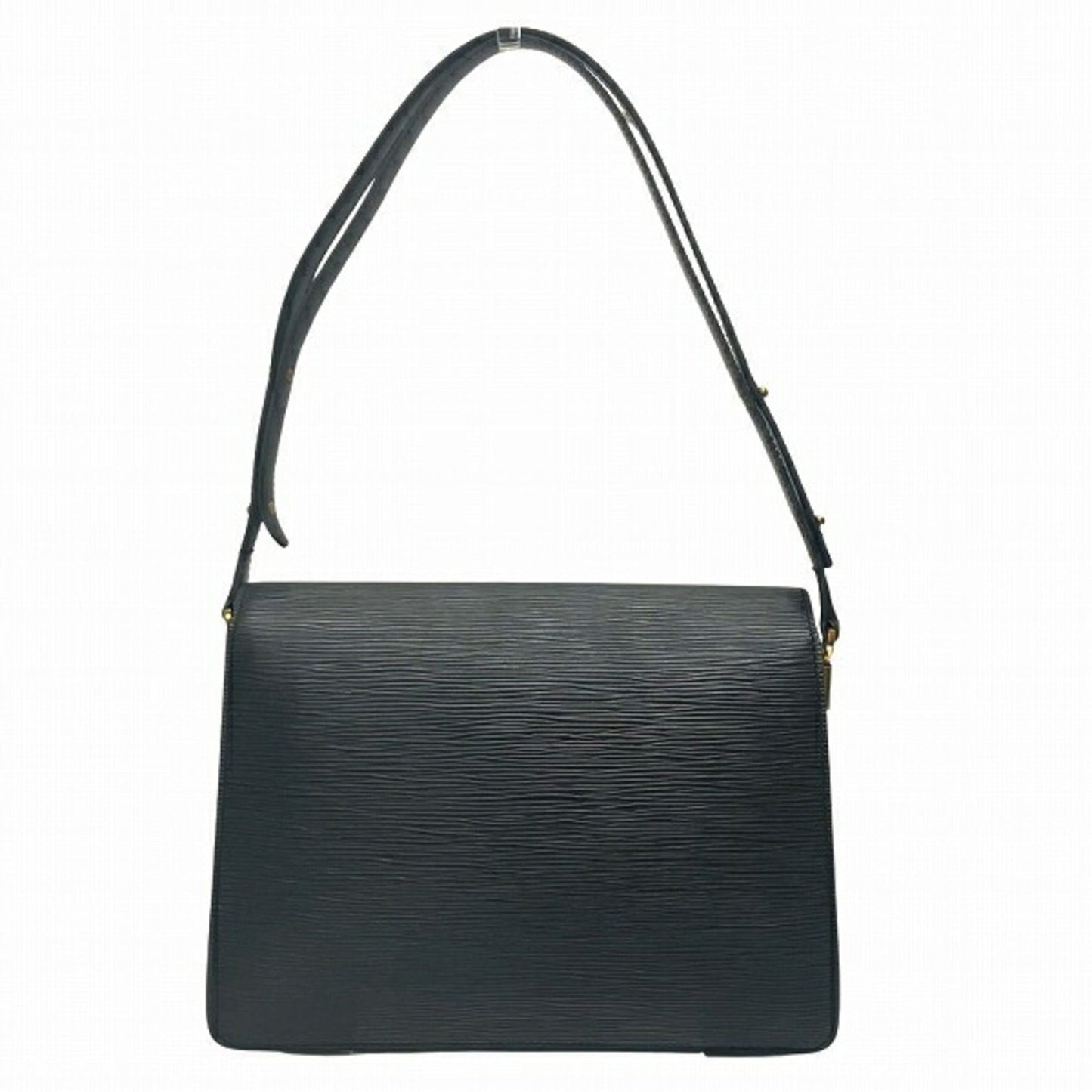Louis Vuitton Black Noir Leather Shoulder Bag