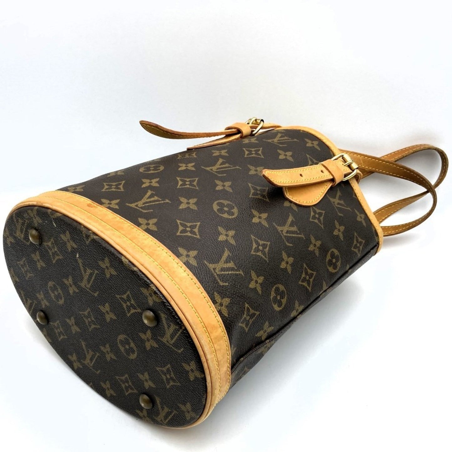 Louis Vuitton Brown Monogram Canvas Shoulder Bag Tote Bag