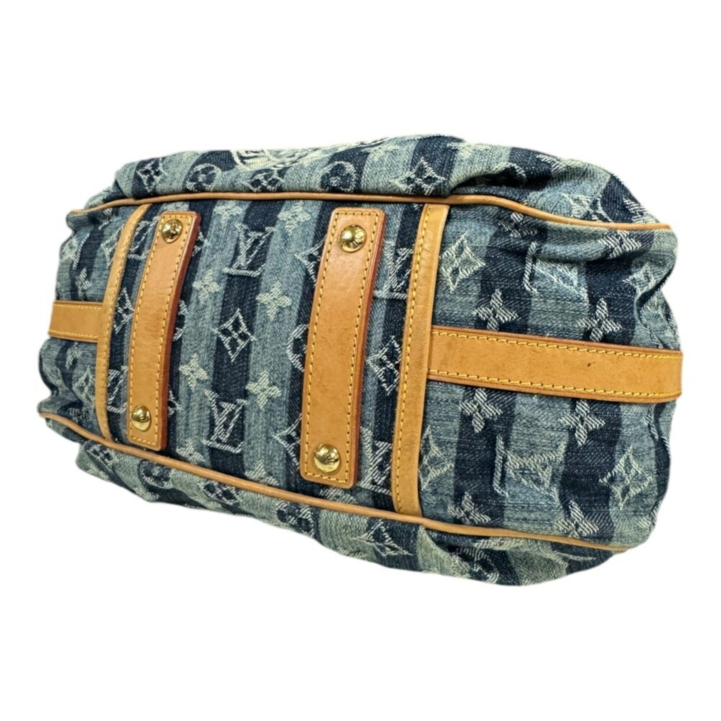 Louis Vuitton Blue Monogram Denim Shoulder Bag