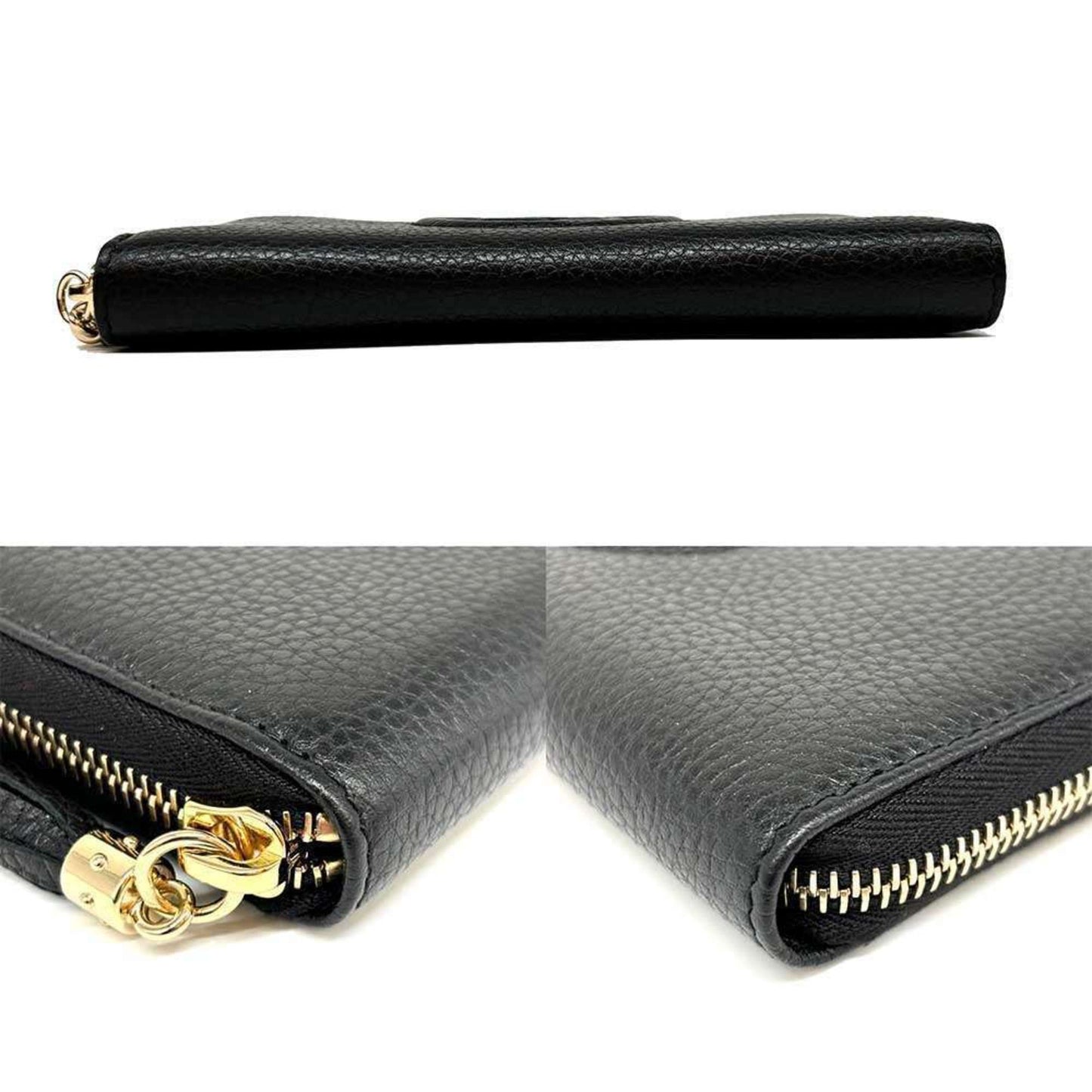 Gucci Black Leather Wallet (Bi-Fold)