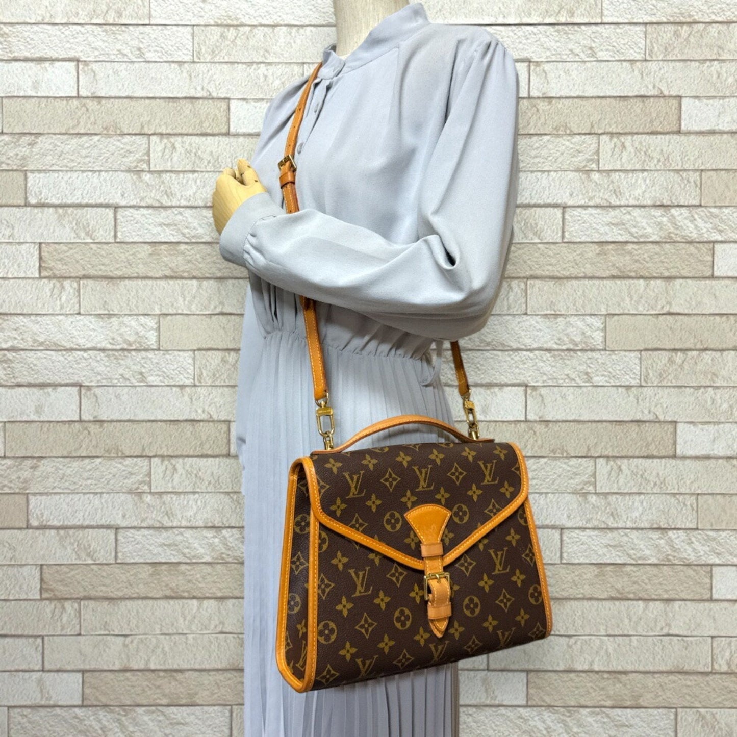 Louis Vuitton Brown Monogram Shoulder Bag