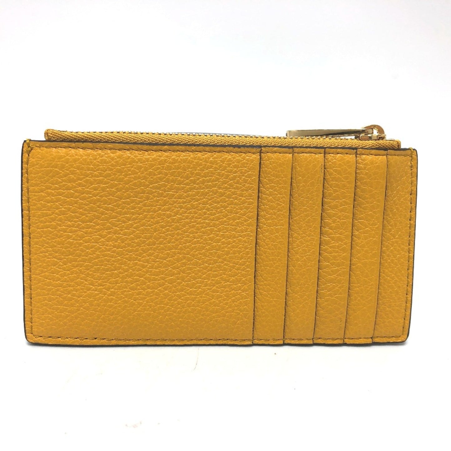 Gucci Yellow Leather Coin Purse/Coin Case