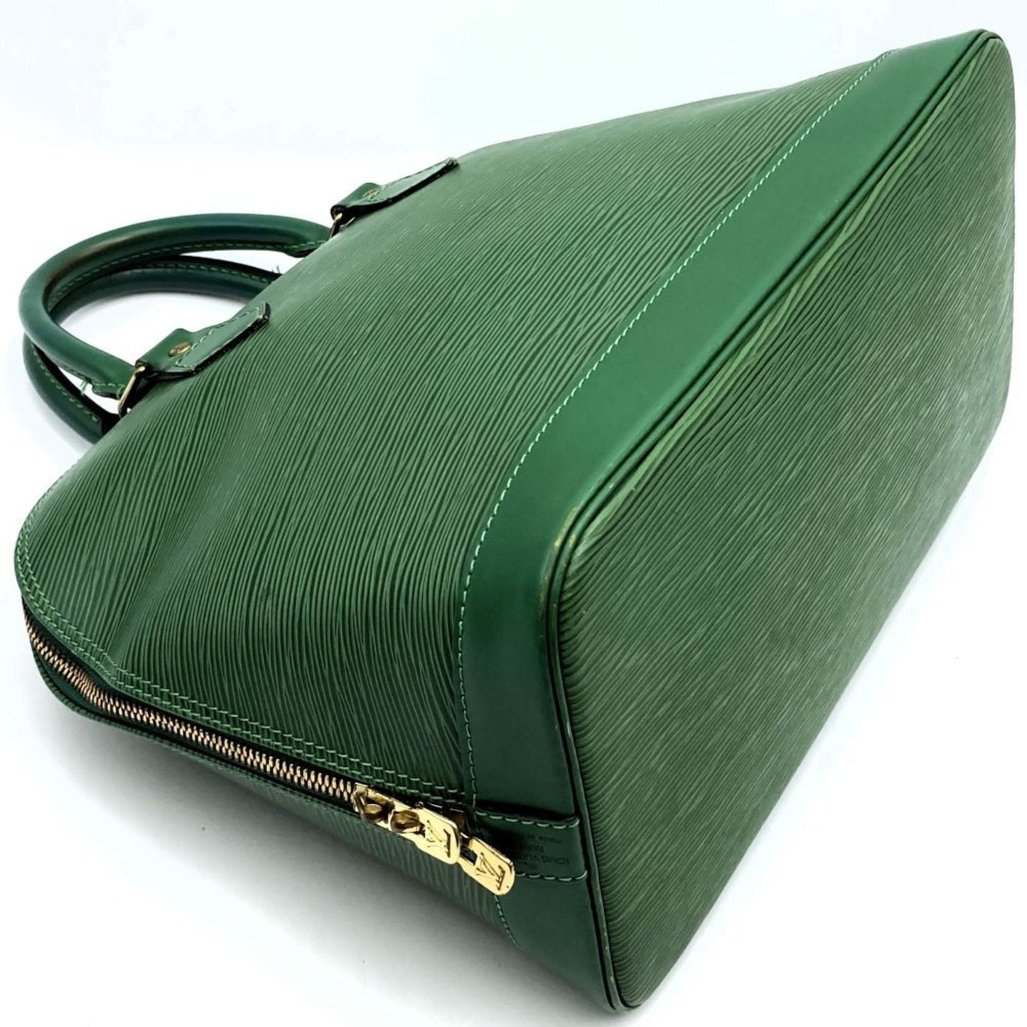 Louis Vuitton Green Epi Leather Handbag Shoulder Bag