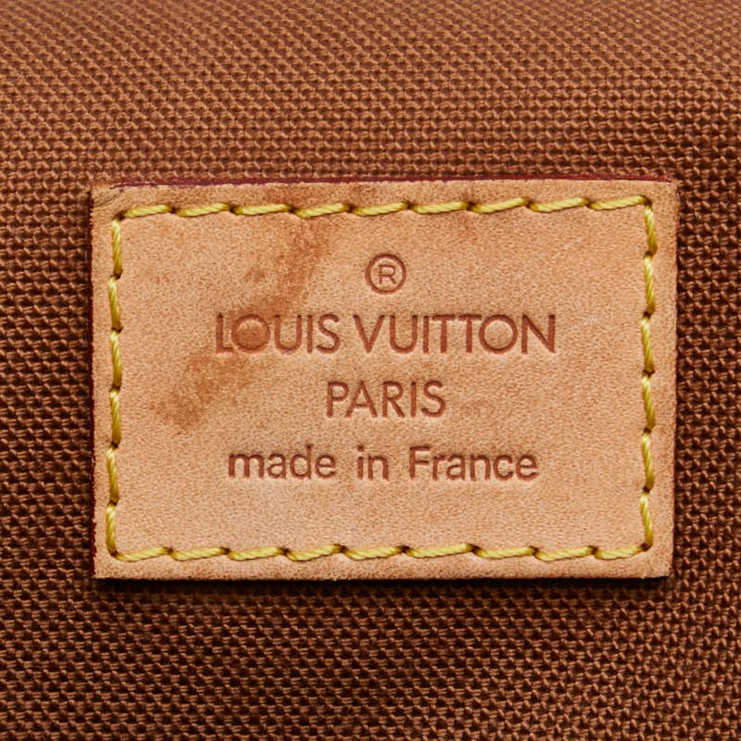 Louis Vuitton Monogram Brown Pvc Leather Shoulder Bag