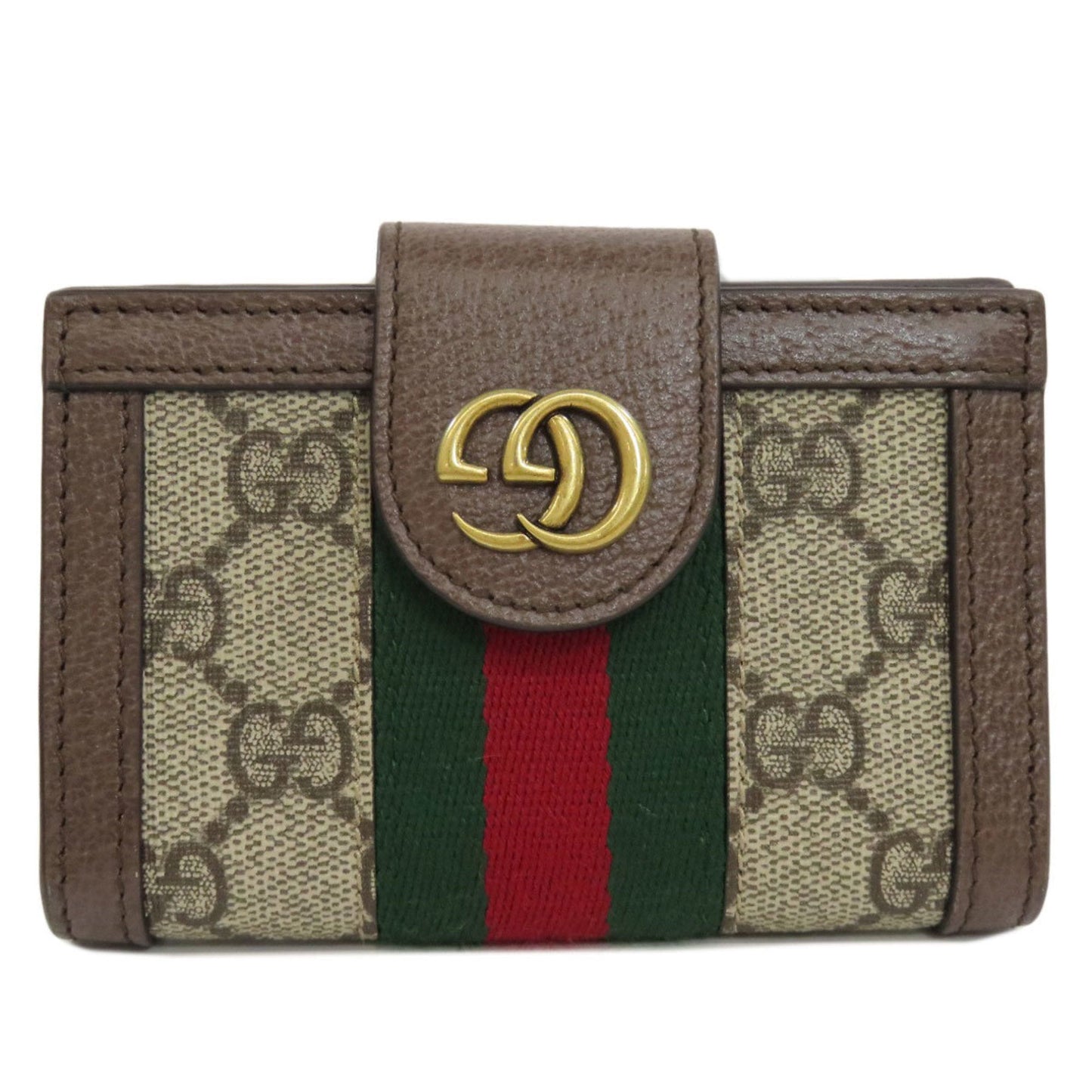 Gucci Beige Brown Pvc Shoulder Bag