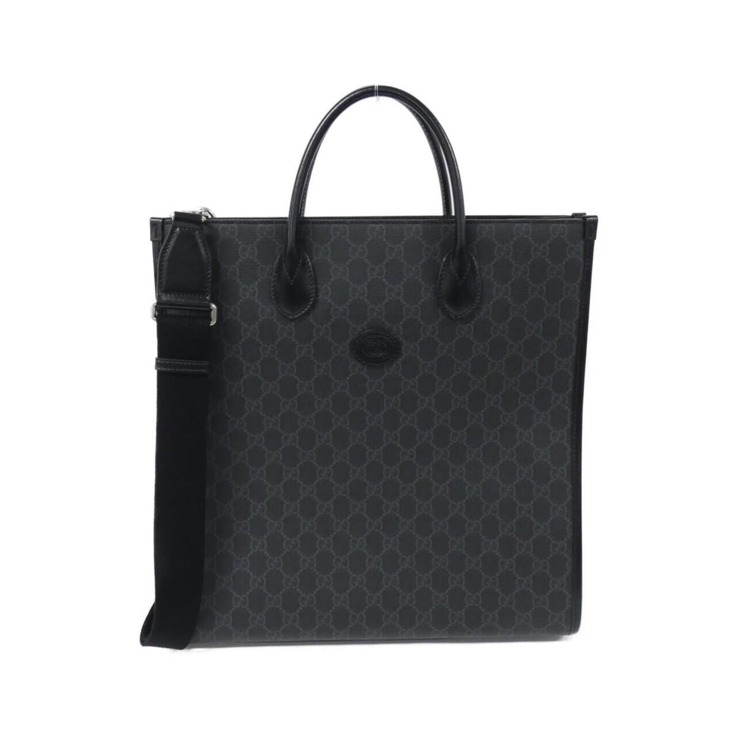 Gucci Black Gg Supreme Handbag ()