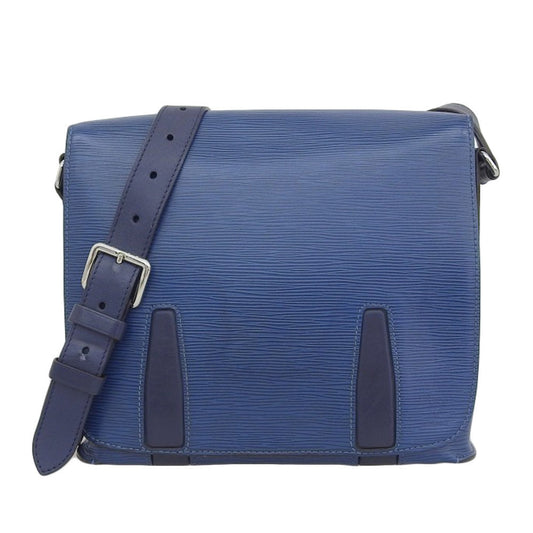 Louis Vuitton Epi Blue Epi Leather Shoulder Bag ()