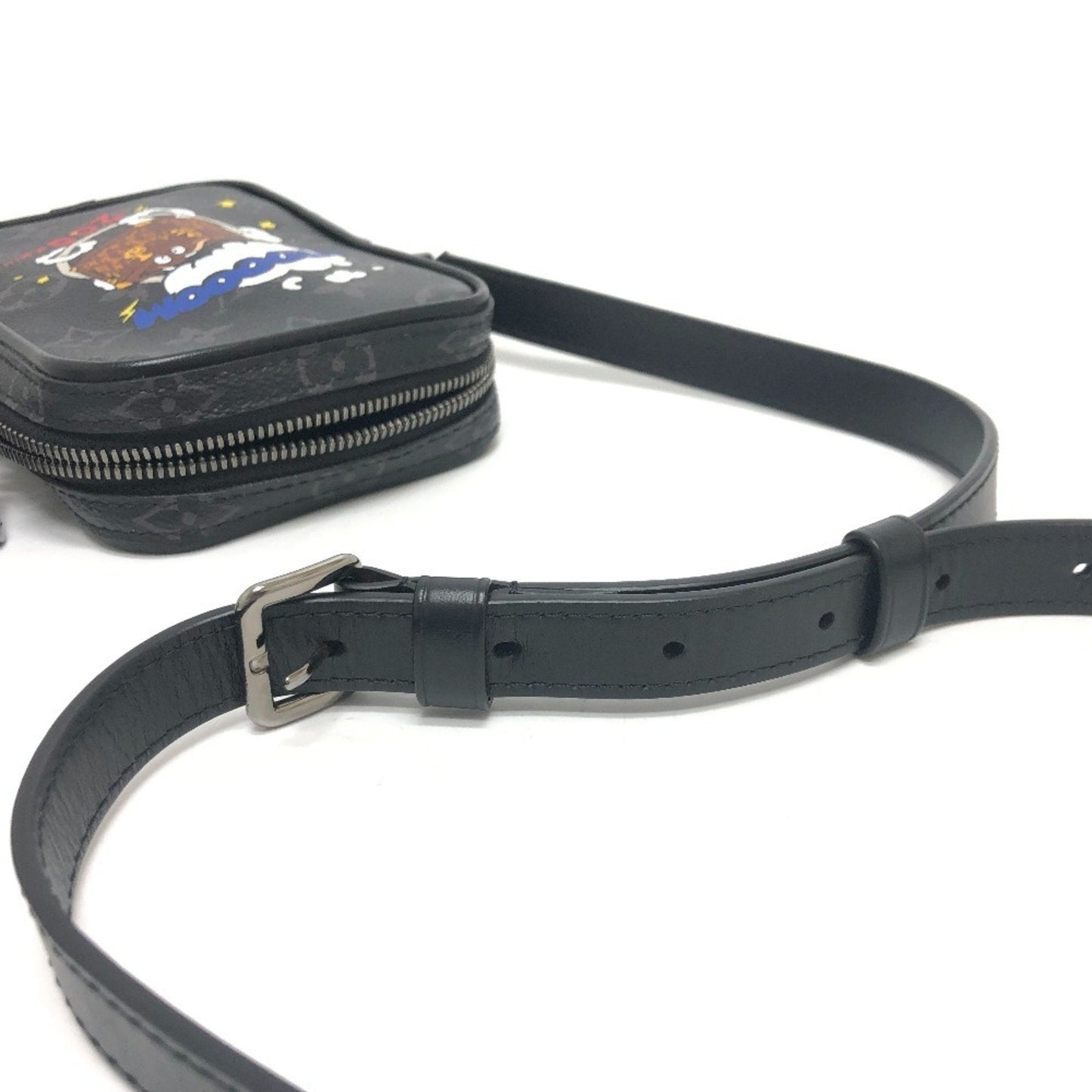 Louis Vuitton Black Monogram Eclipse Canvas Shoulder Bag