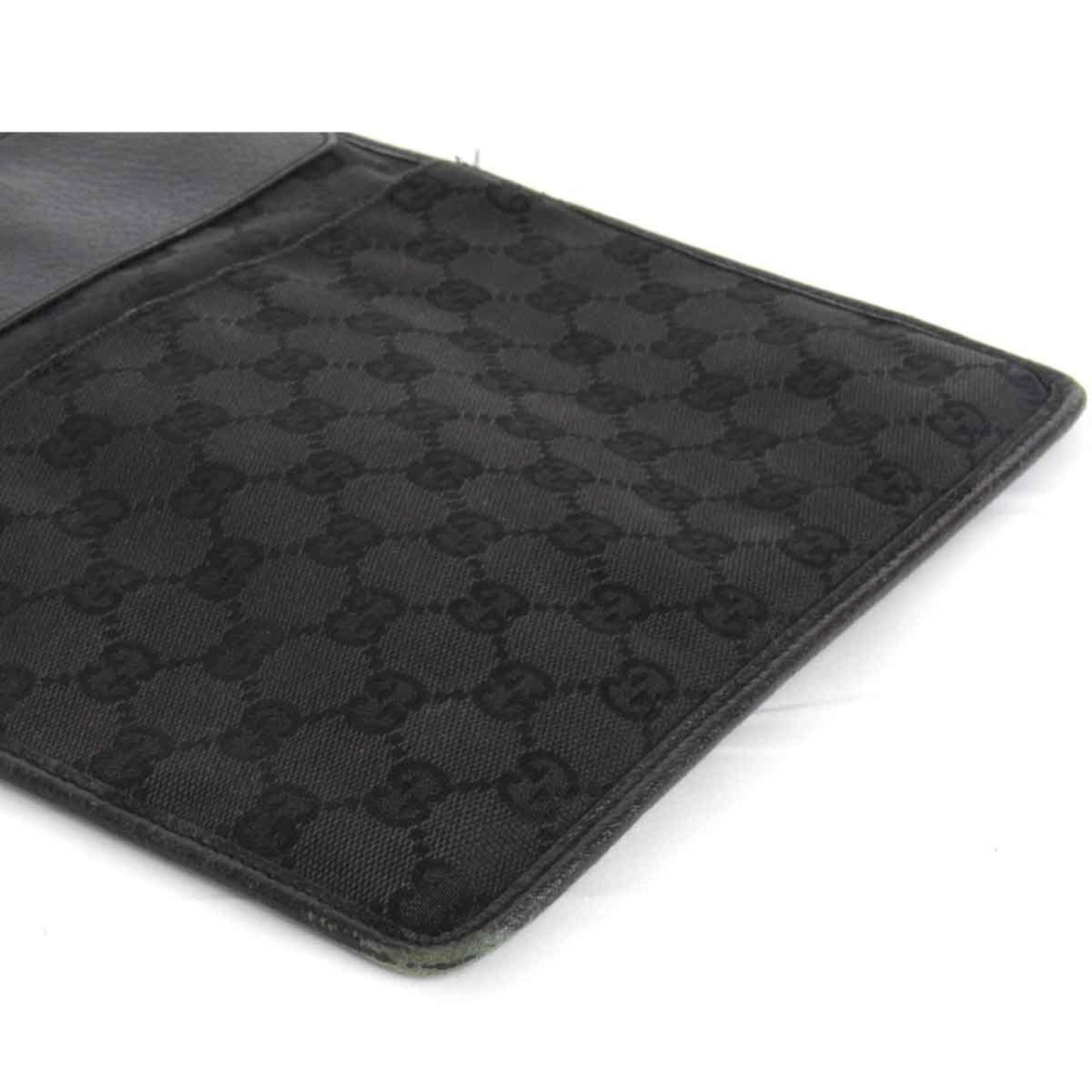 Gucci Gg Canvas Black Gg Canvas Shoulder Bag