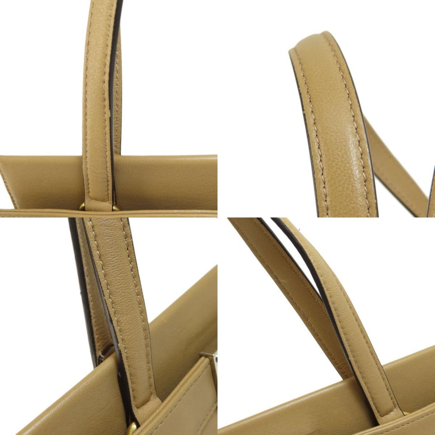 Gucci Beige Leather Handbag