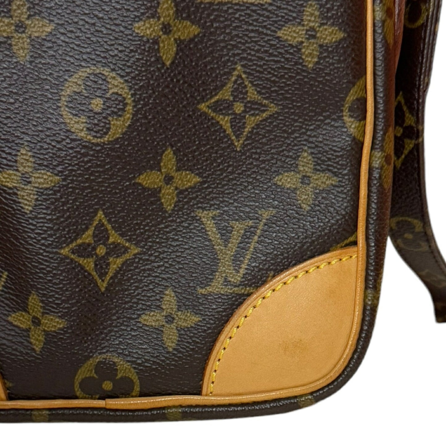 Louis Vuitton Brown Monogram Canvas Shoulder Bag