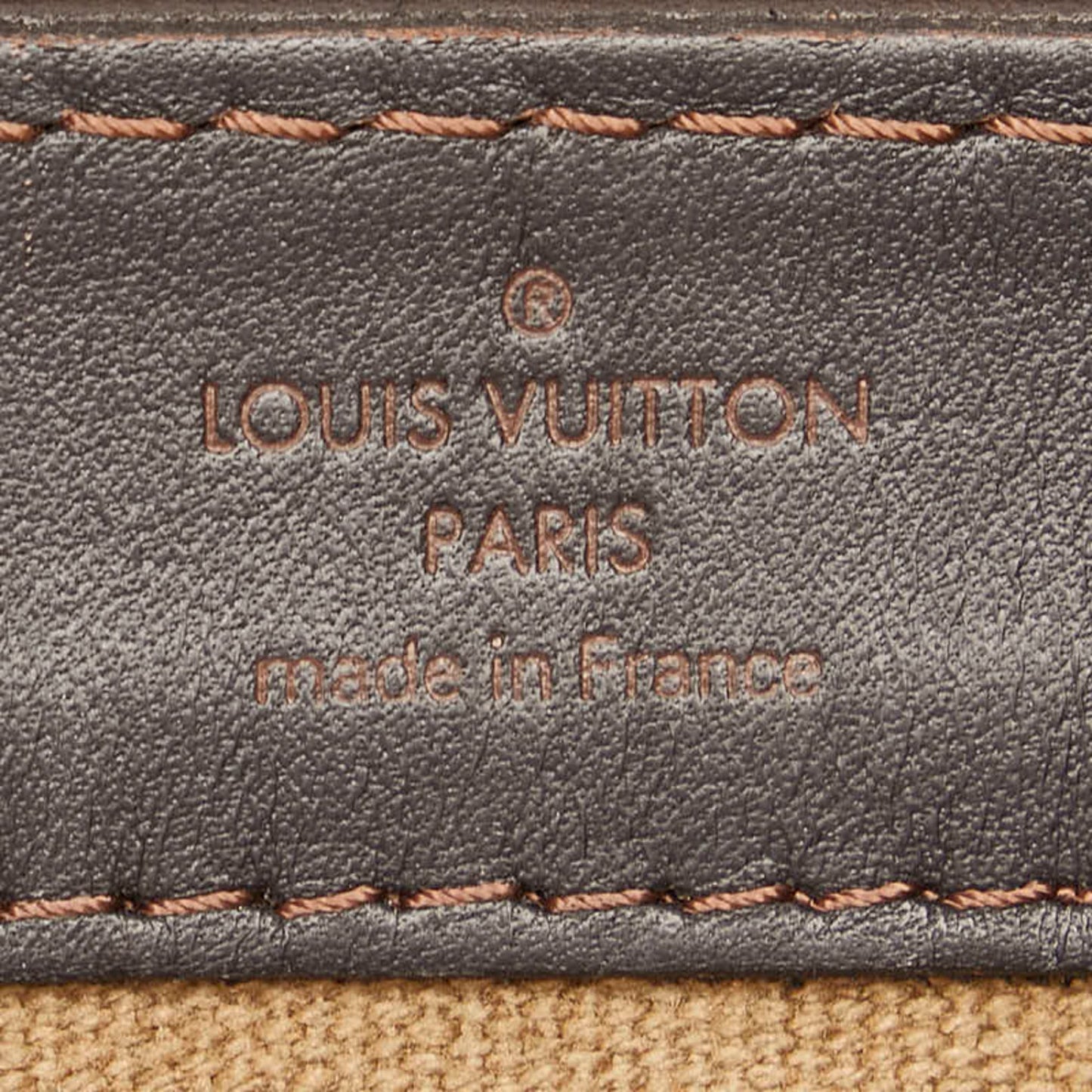Louis Vuitton Brown Coffee Leather Shoulder Bag