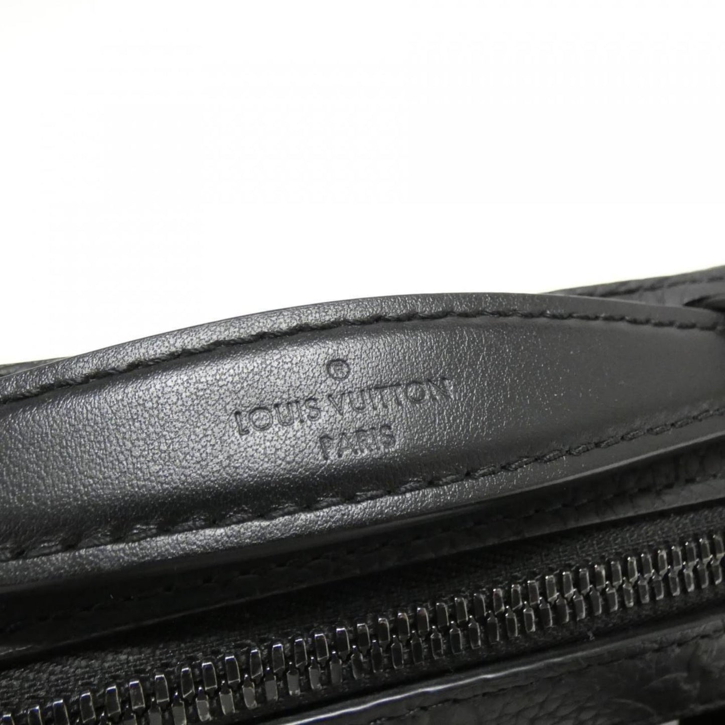 Louis Vuitton Taurillon Black Leather Shoulder Bag