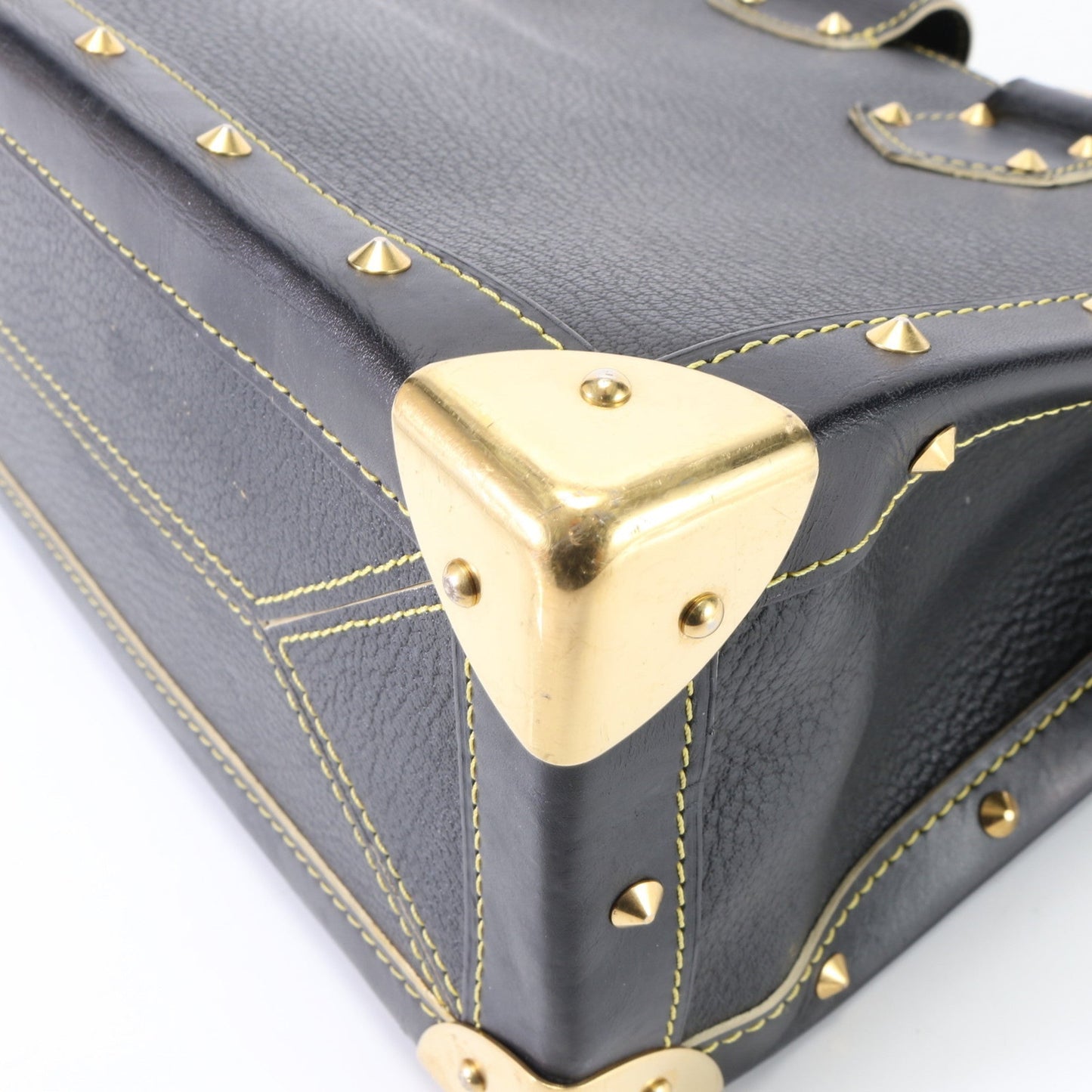 Louis Vuitton Noir Leather Shoulder Bag