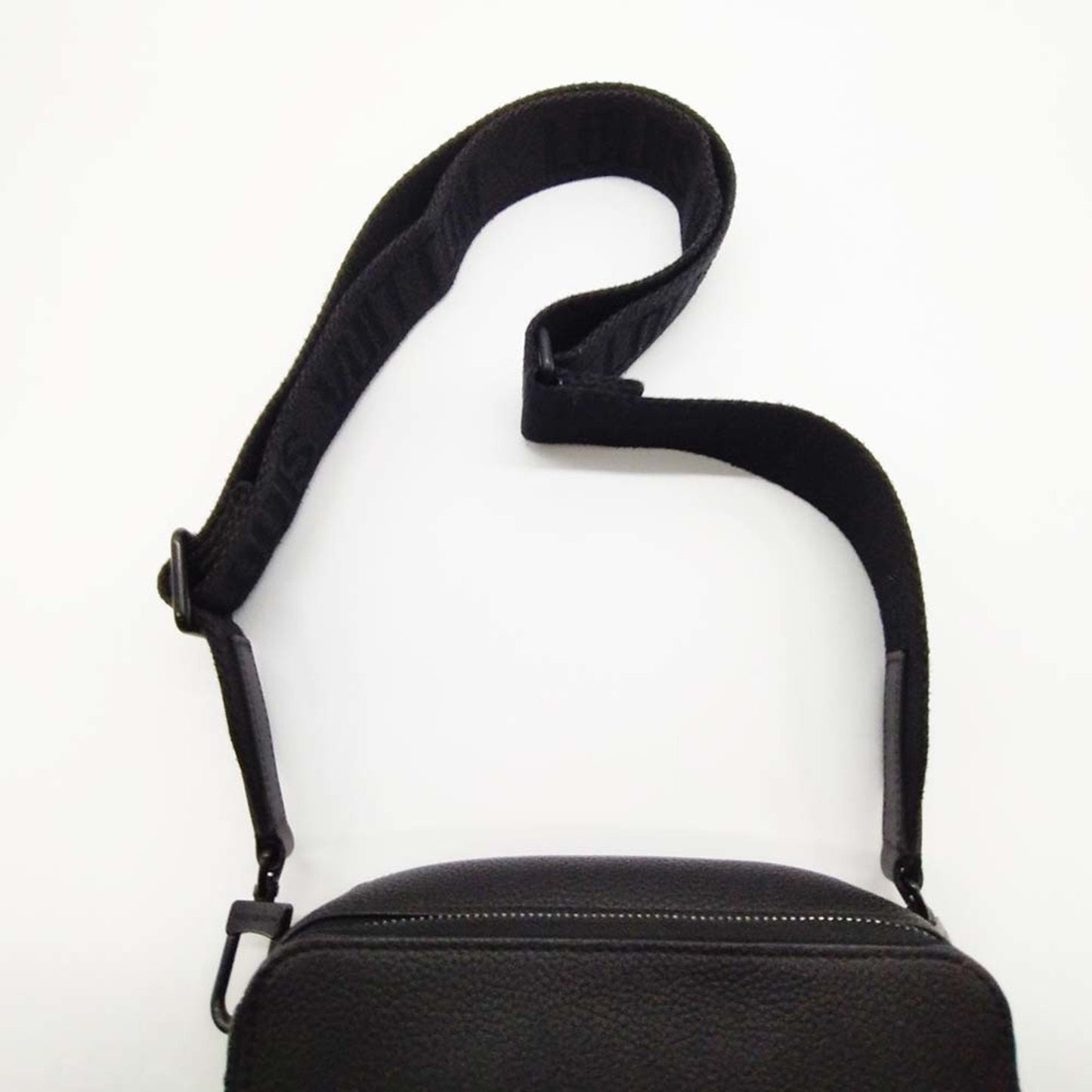 Louis Vuitton Black Leather Shoulder Bag