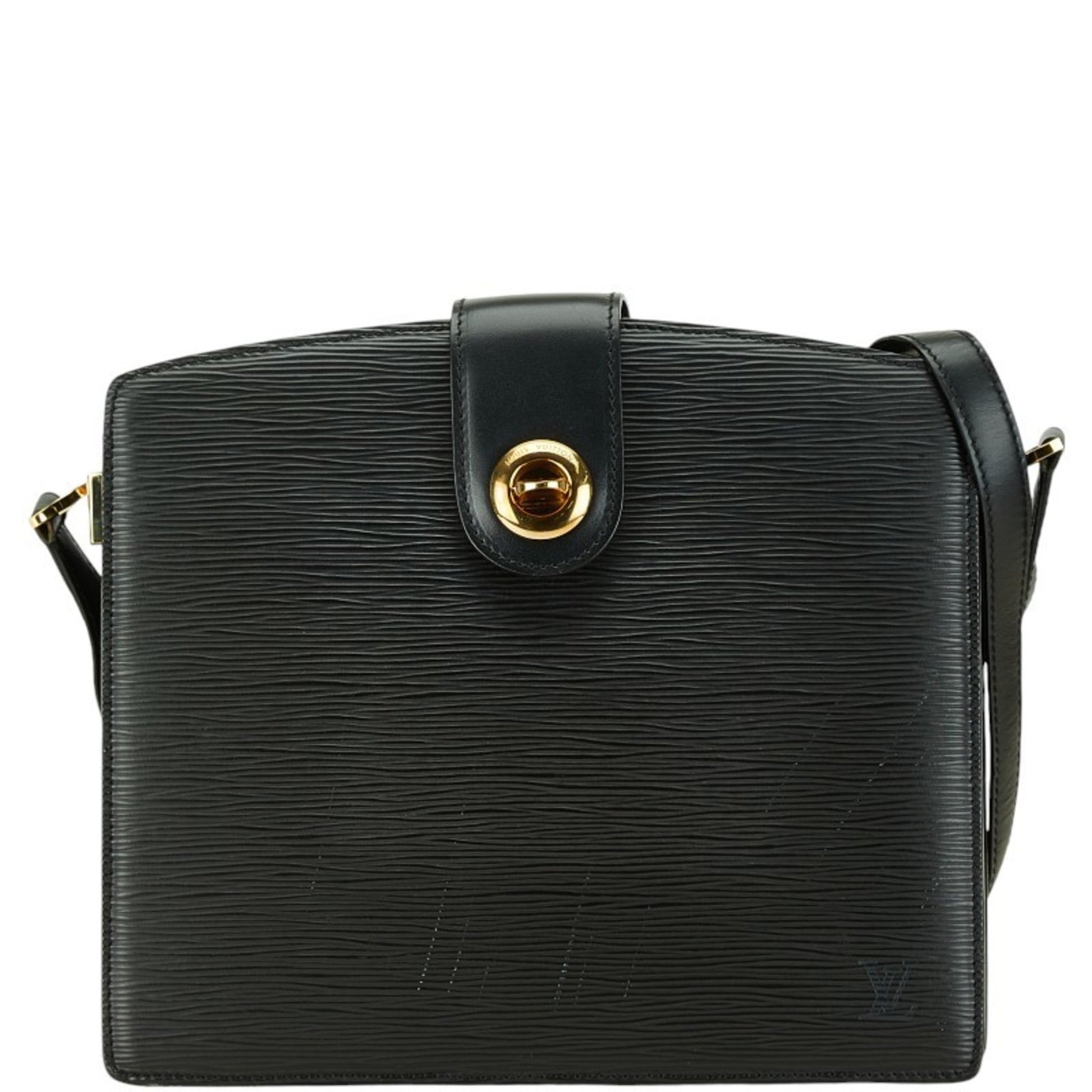 Louis Vuitton Epi Black Noir Epi Leather Shoulder Bag ()