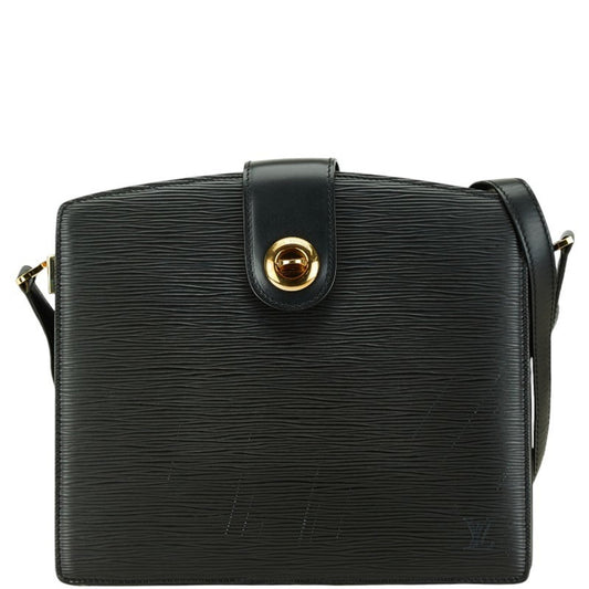 Louis Vuitton Epi Black Noir Epi Leather Shoulder Bag ()