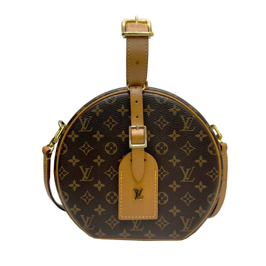 Louis Vuitton Brown Monogram Handbag Shoulder Bag ()