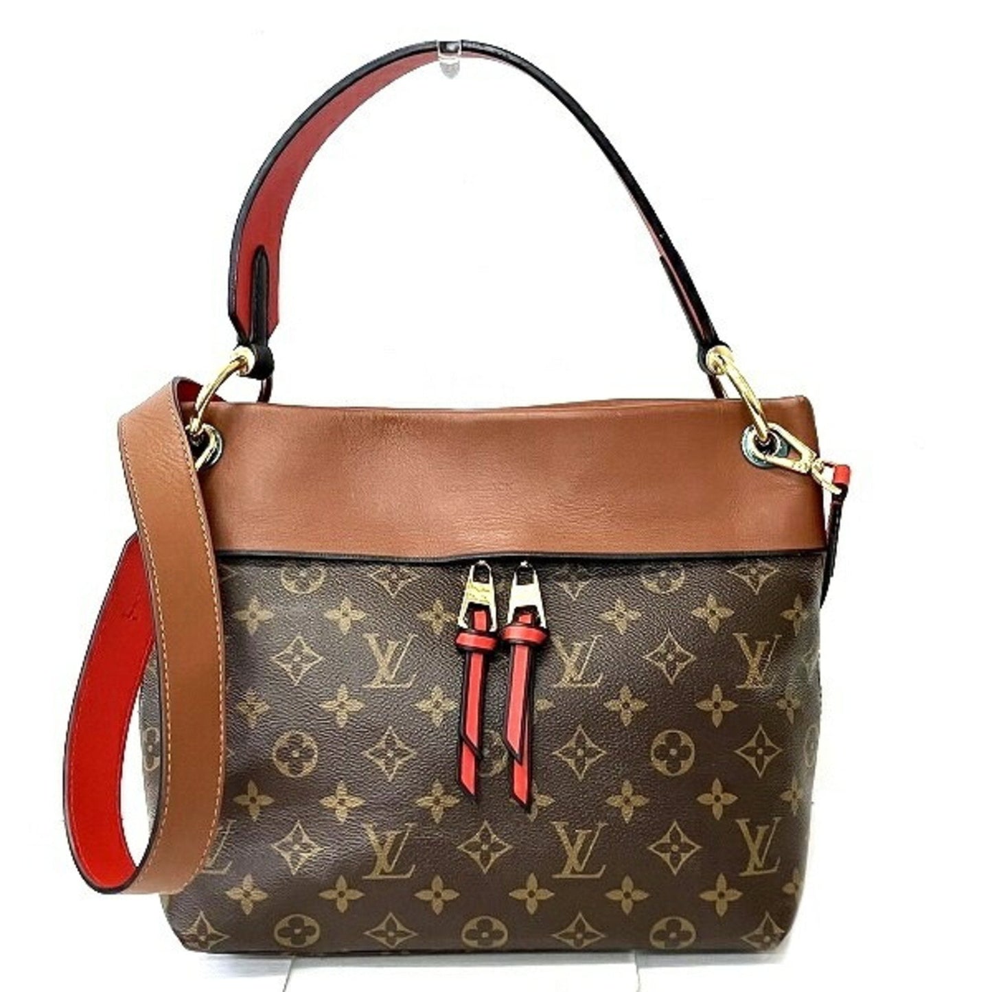 Louis Vuitton Brown Shoulder Bag ()