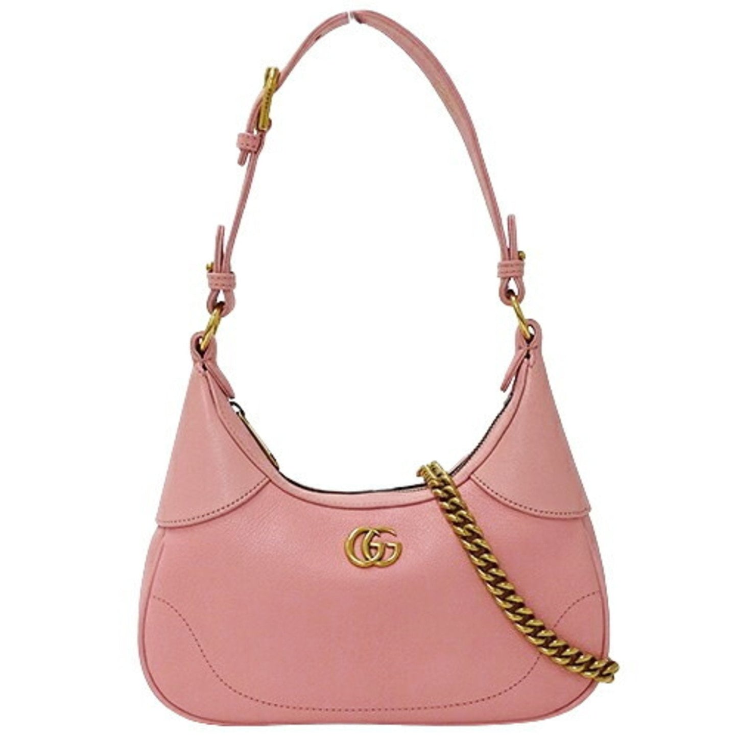 Gucci Pink Leather Shoulder Bag