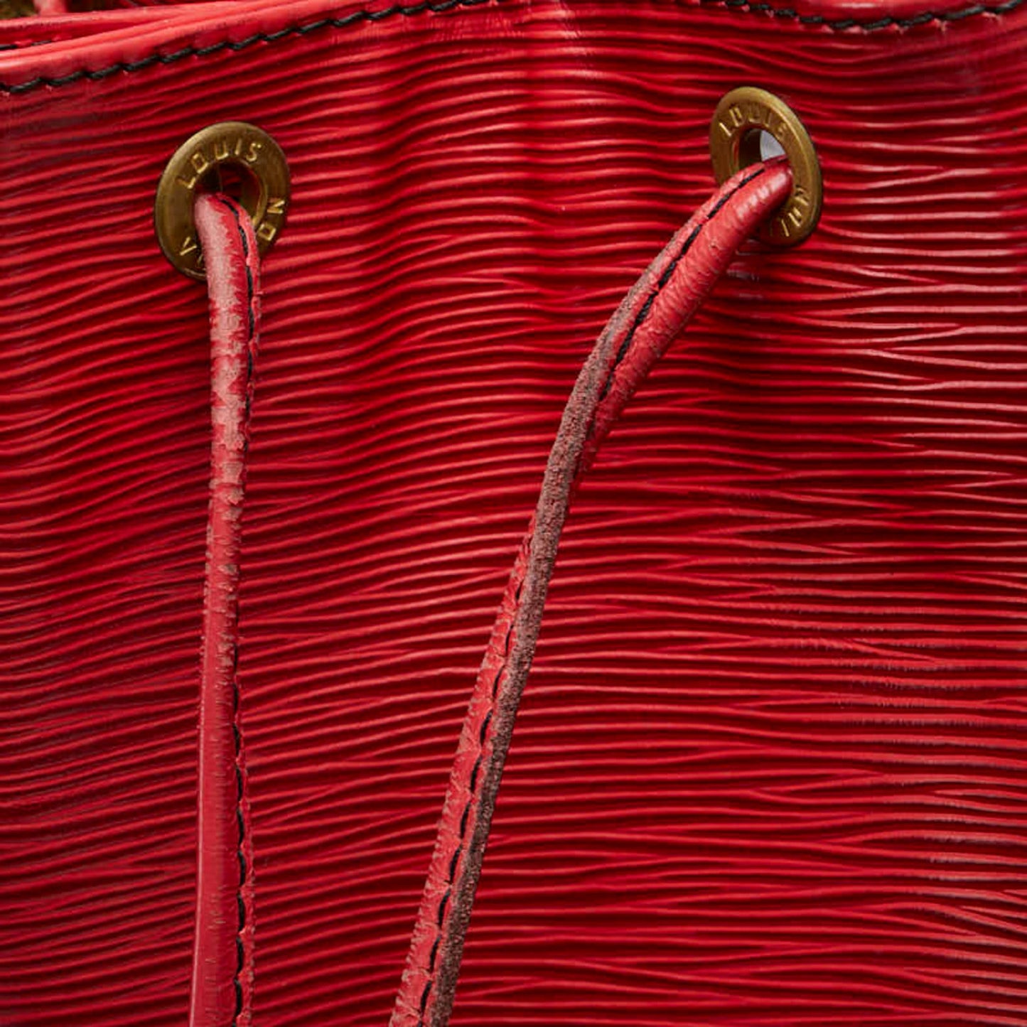 Louis Vuitton Castilian Red Leather Shoulder Bag