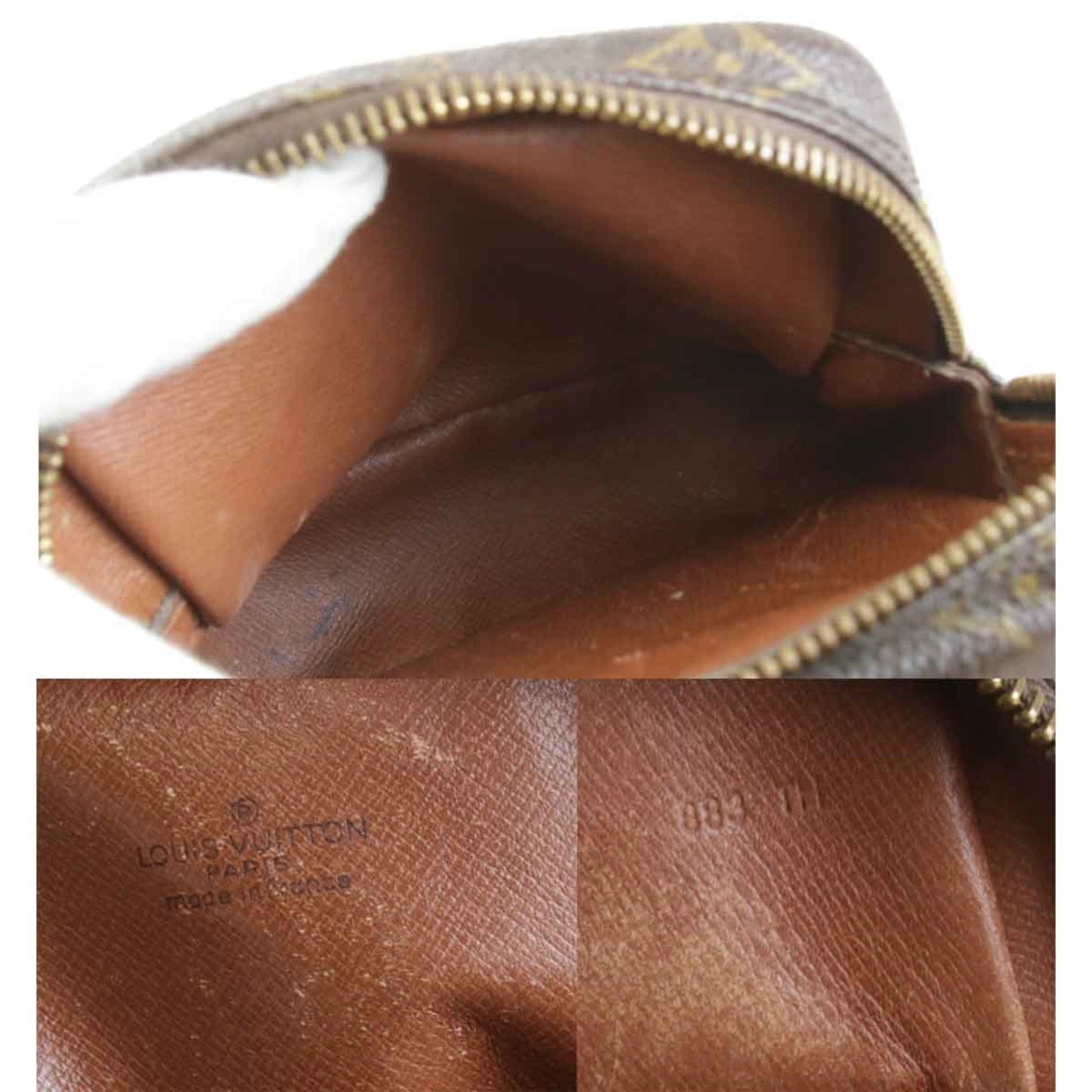 Louis Vuitton Brown Monogram Canvas Shoulder Bag