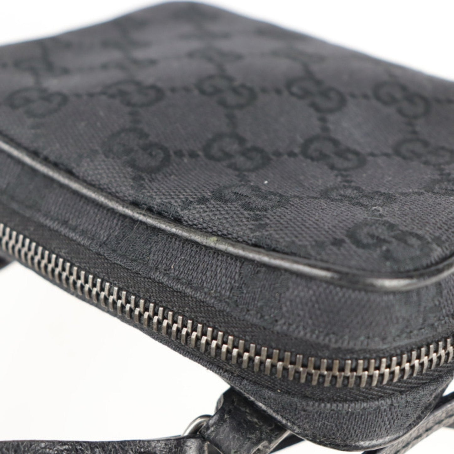 Gucci Gg Canvas Black Gg Canvas Handbag Pochette Shopping Bag Shoulder Bag Tote Bag