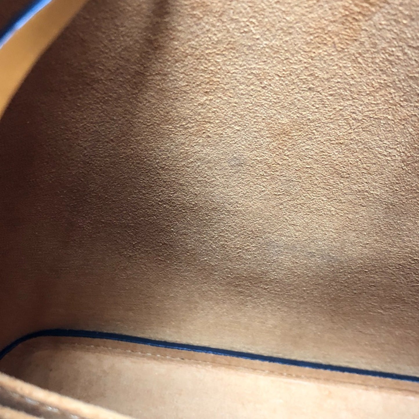 Louis Vuitton Navy Leather Shoulder Bag