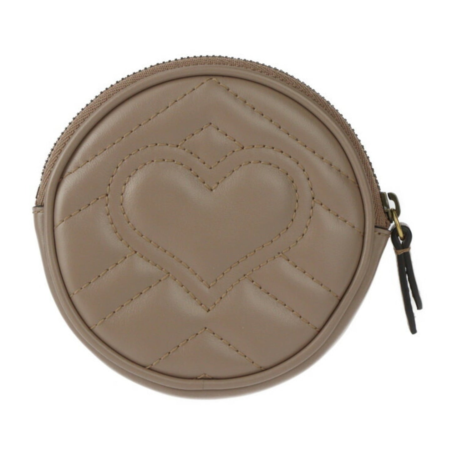 Gucci Brown Leather Coin Purse/Coin Case