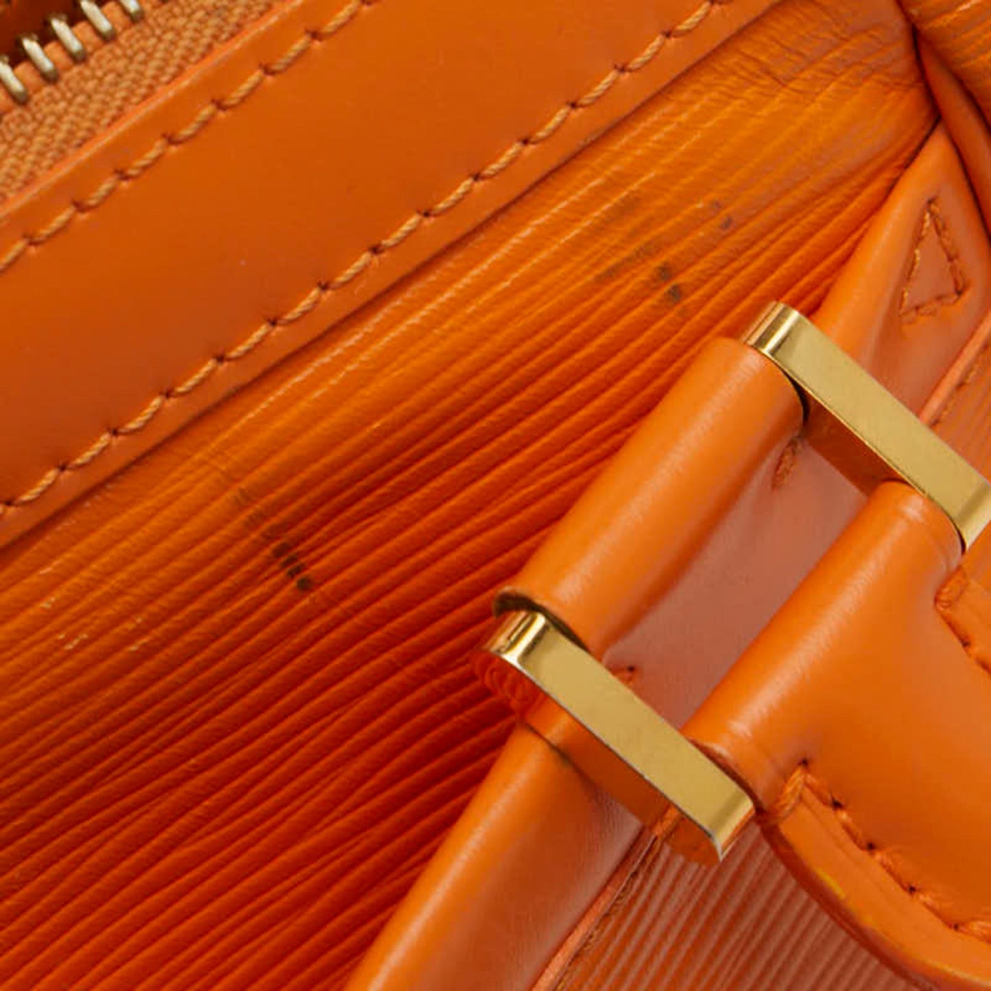 Louis Vuitton Epi Mandarin Orange Epi Leather Handbag Shoulder Bag