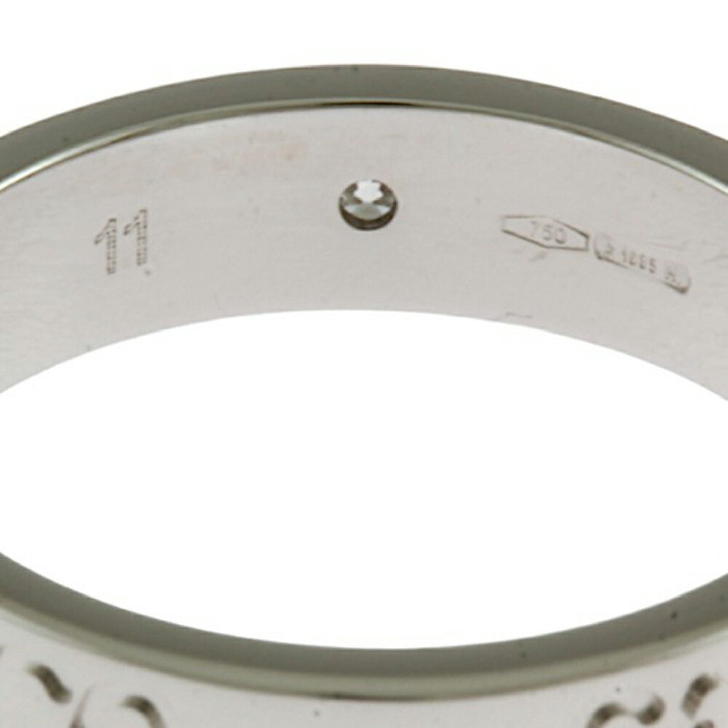 Gucci Icon White Gold White Gold (18K) Band Ring