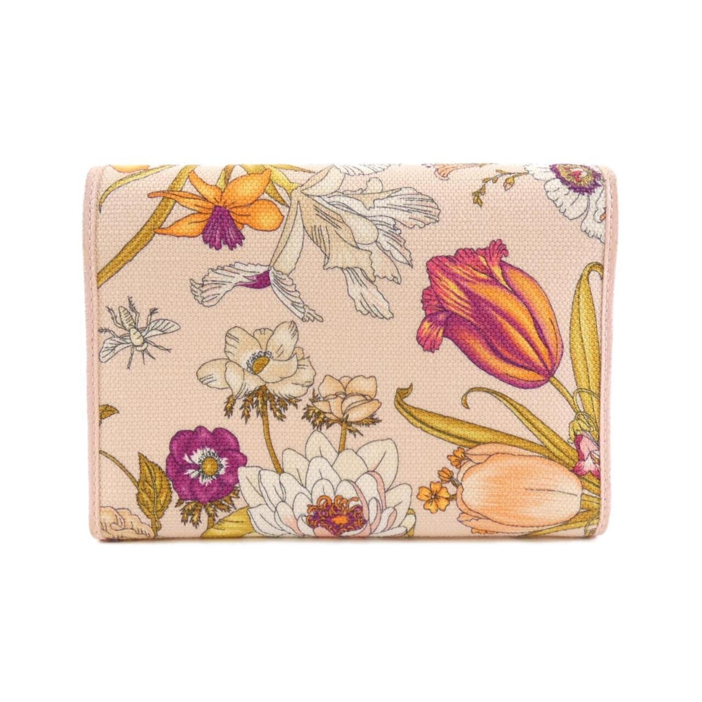 Gucci Pink Canvas Pouch