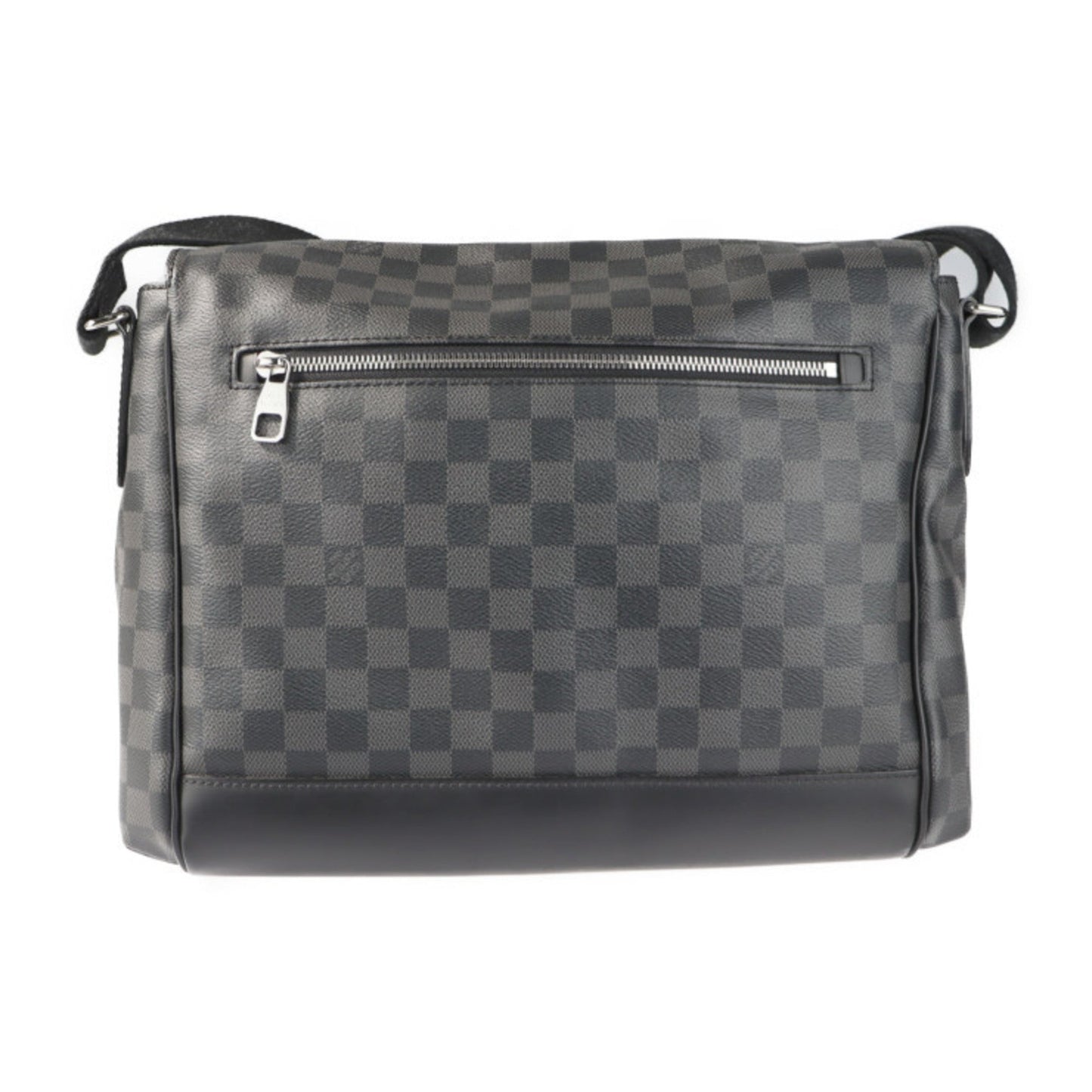 Louis Vuitton Black Gray Handbag Shopping Bag Shoulder Bag Tote Bag