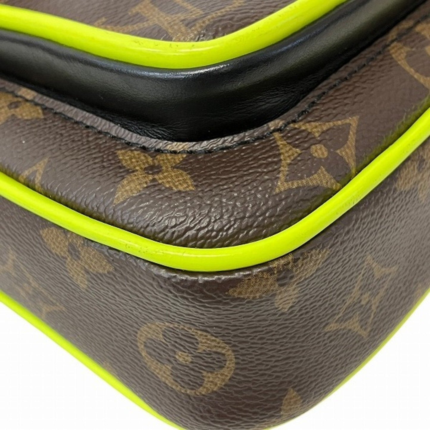 Louis Vuitton Brown Yellow Shoulder Bag