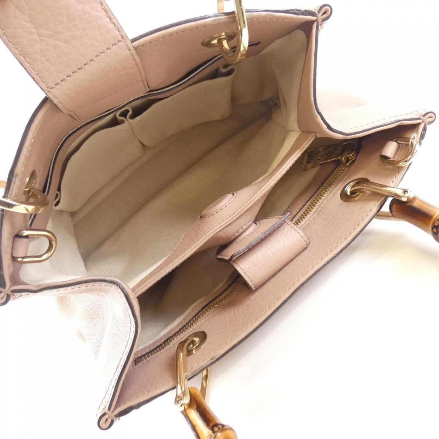 Gucci Light Pink Leather Handbag