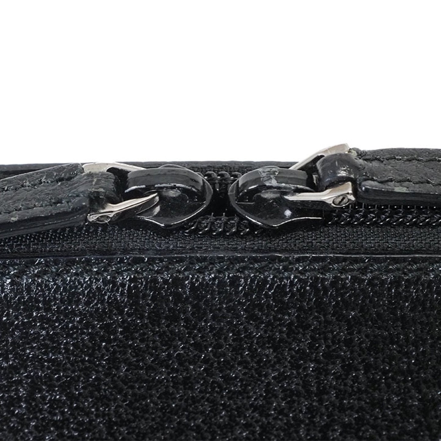 Gucci Bamboo Black Leather Handbag