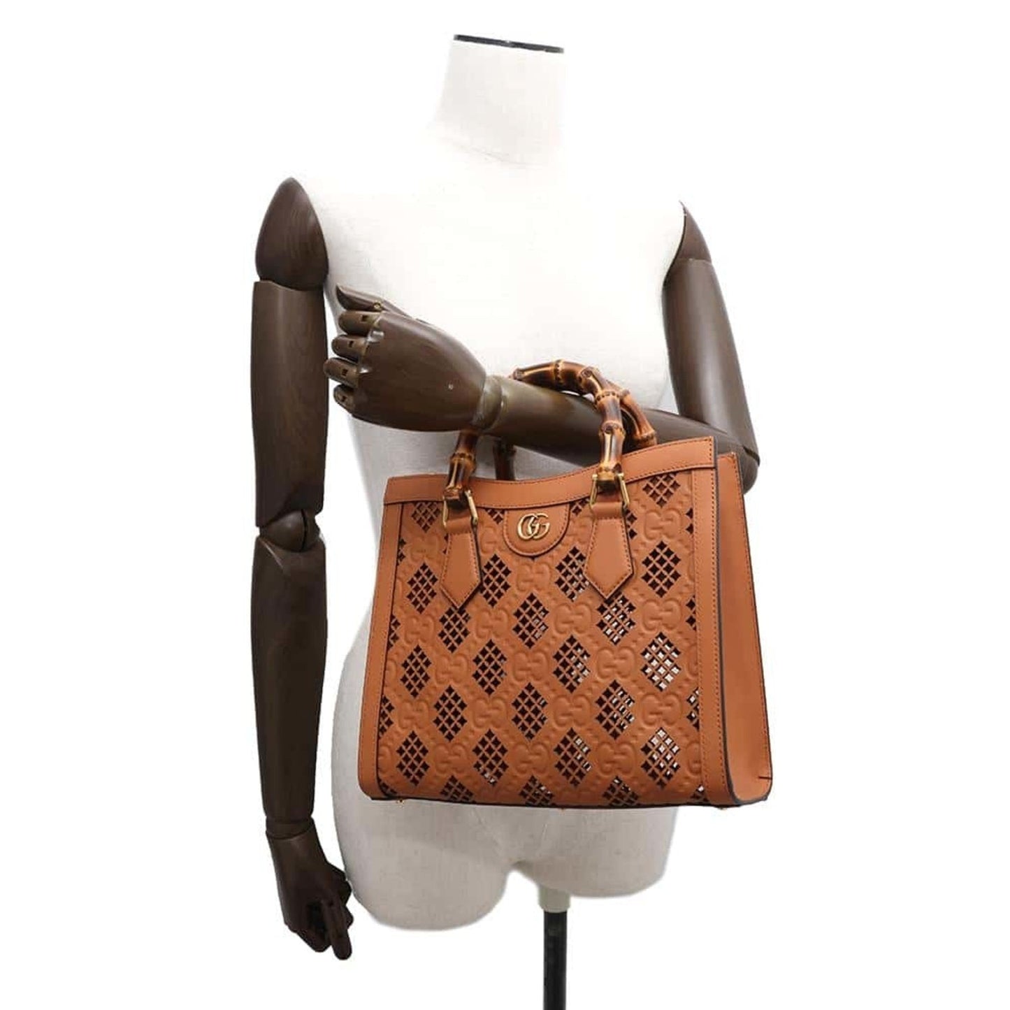 Gucci Light Brown Leather Handbag