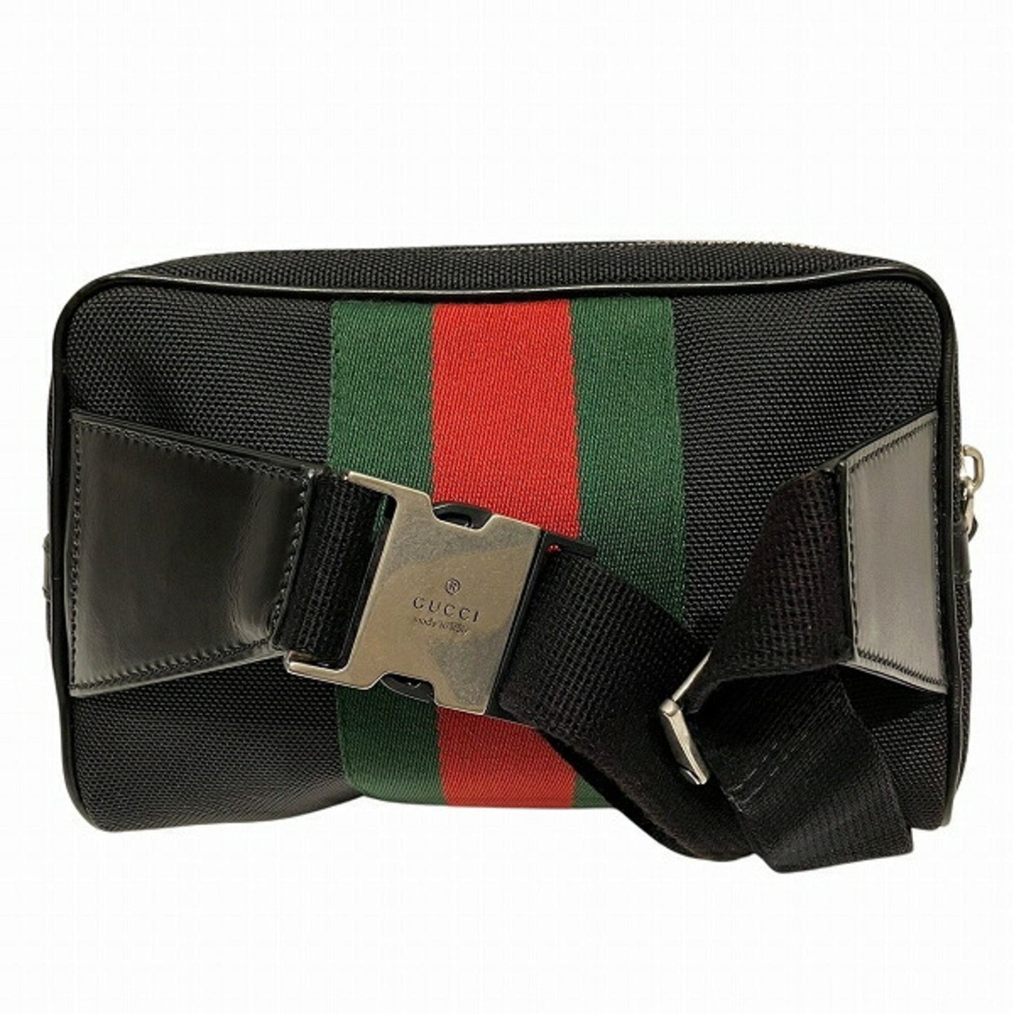 Gucci Black Canvas Pouch