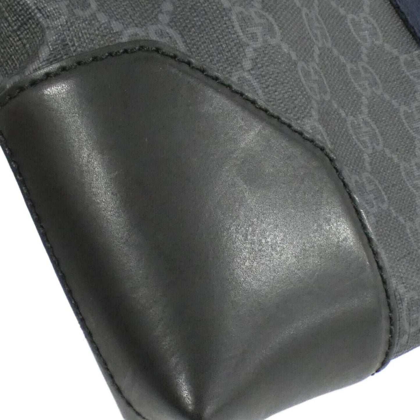 Gucci Black Gray Gg Supreme Shoulder Bag