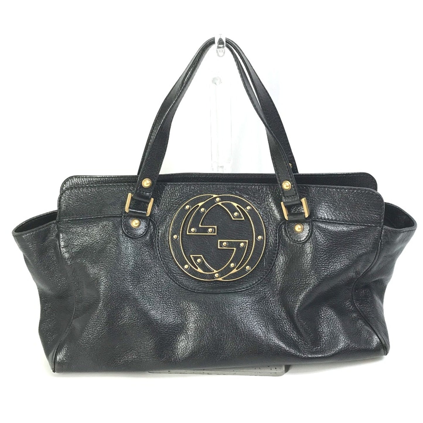Gucci Black Leather Handbag ()