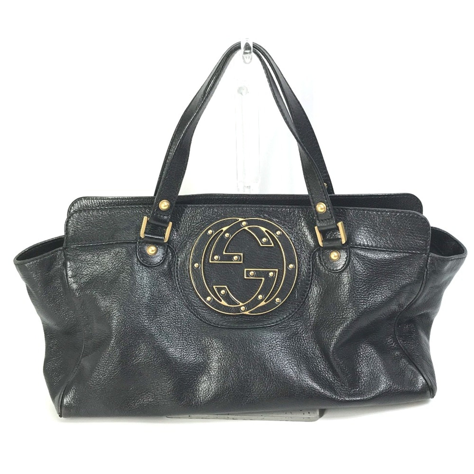 Gucci Black Leather Handbag ()