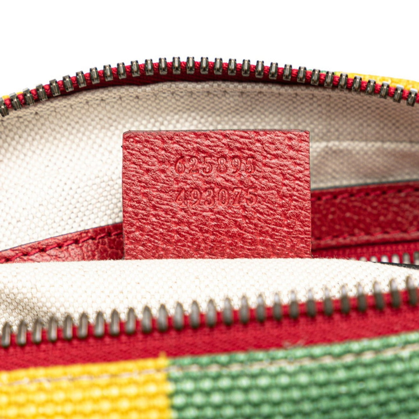 Gucci Multi-Color Red Color Canvas Leather Fanny Pack Pochette Sling Bag